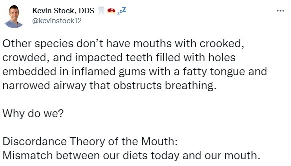 Discordance Theory of the Mouth