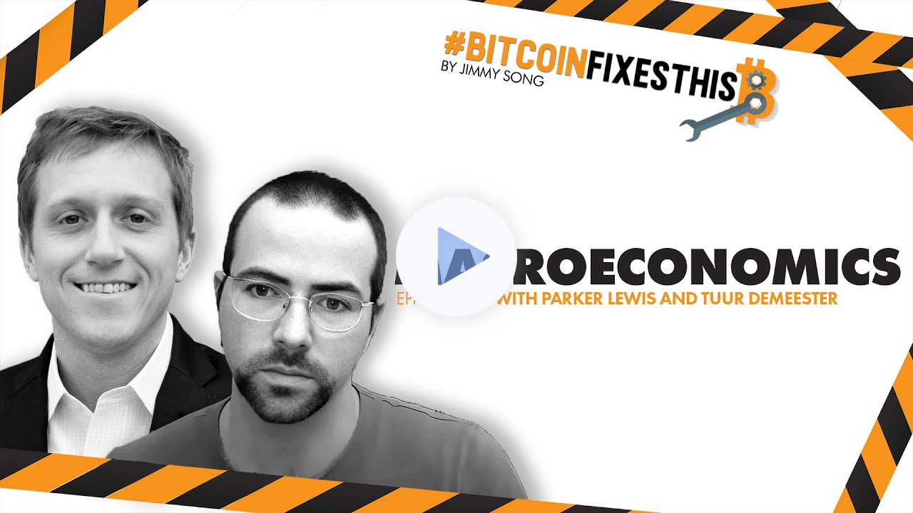 Bitcoin Fixes This #104: Macroeconomics with Parker Lewis and Tuur Demeester