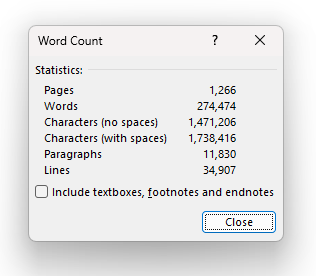 Word Count