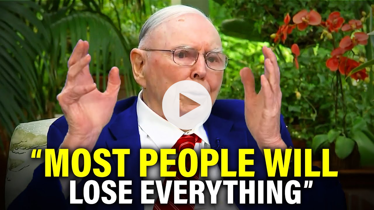 Charlie Munger Predicts a Horrible Economic Crisis Where EVERYTHING WILL COLLAPSE