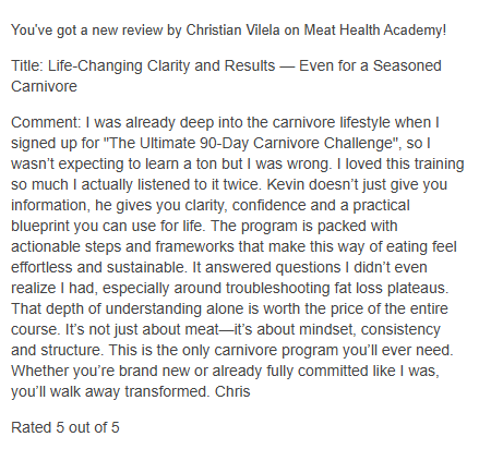 Meat Health Academy Review