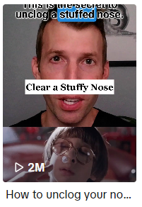 Clear a Stuffy Nose Video