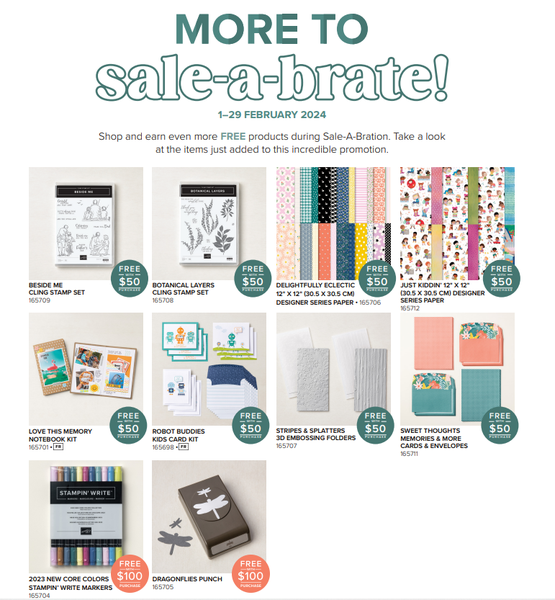 More to Sale-a-Brate Flyer