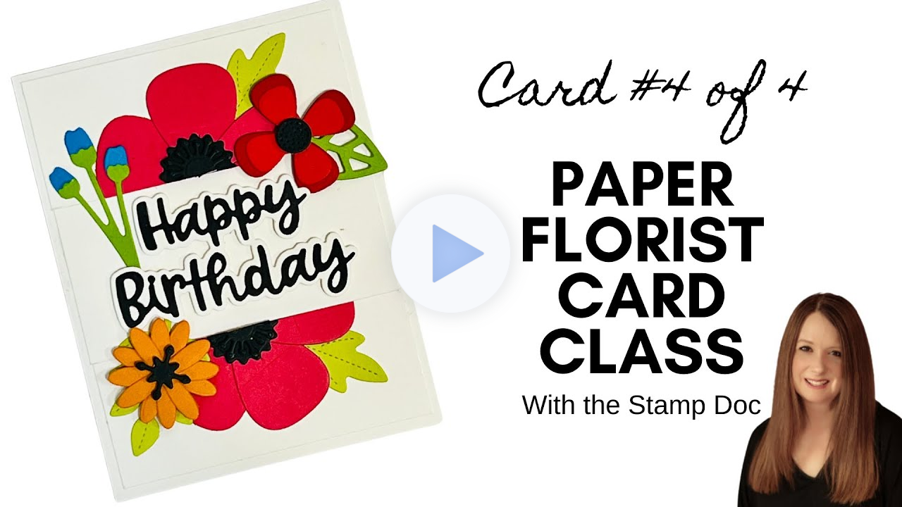Paper Florist Class Card #4