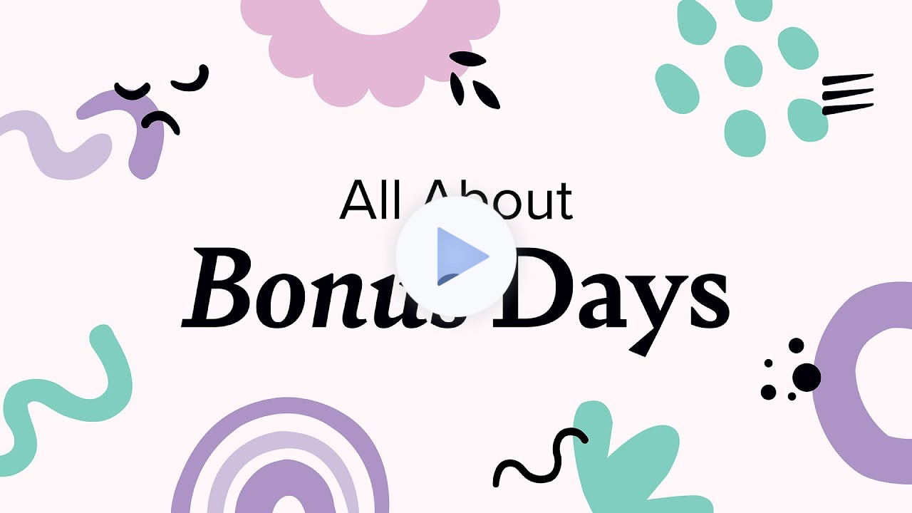 All About Bonus Days