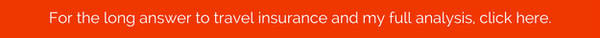 travel insurance explained