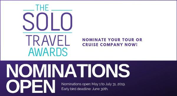 Nominate Your Company for a Solo Travel Award