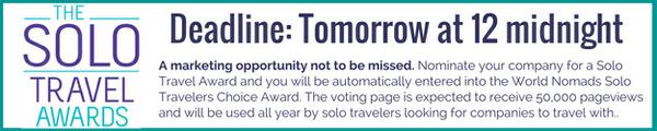 Solo Travel Awards
