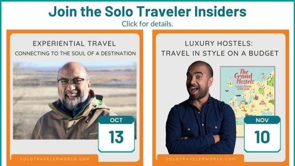 Solo traveler Insider