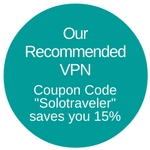 VPN for Travel 15% off coupon code Solotraveler