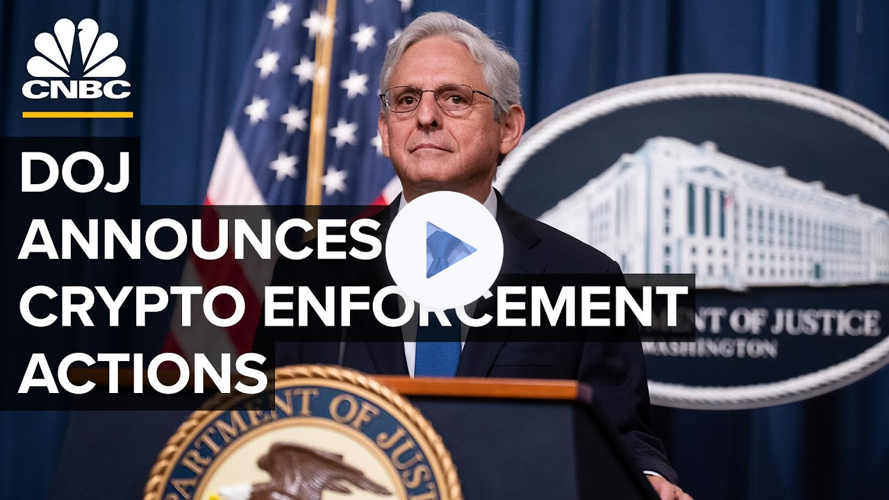 LIVE: Justice department and partners announce cryptocurrency enforcement actions - 11/21/23