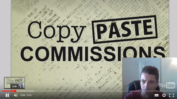Copy Paste Commissions Video