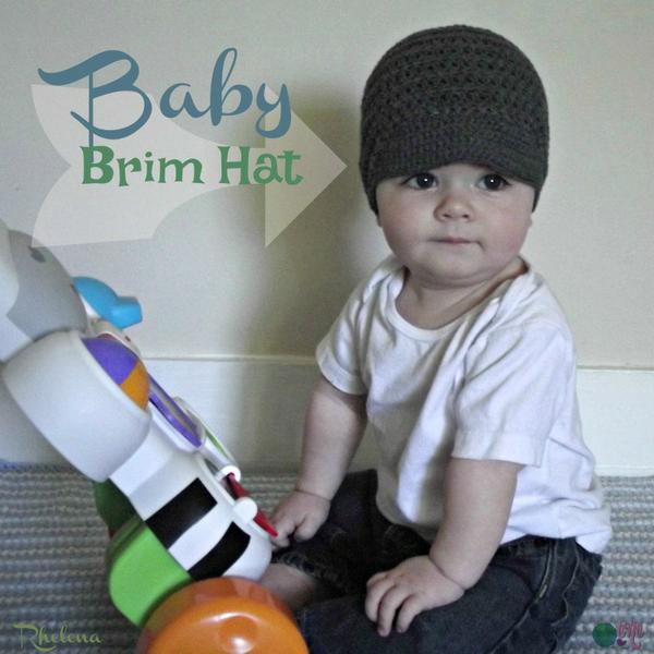 Baby Brim Hat ~ FREE Crochet Pattern