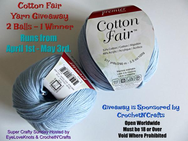 Cotton Fair Yarn Giveaway