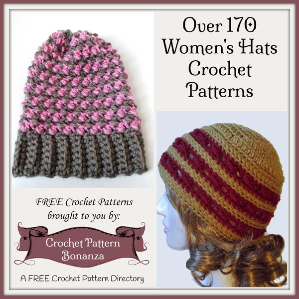 Womens Hats ~ FREE Crochet Pattern