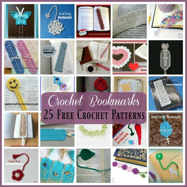 Crochet Bookmarks ~ 25 FREE Crochet Patterns