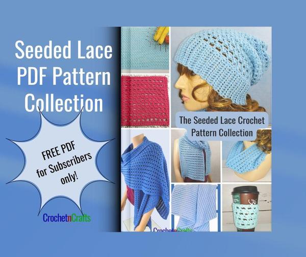 Seeded Lace PDF Crochet Pattern Collection