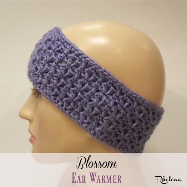 Blossom Ear Warmer ~ FREE Crochet Pattern