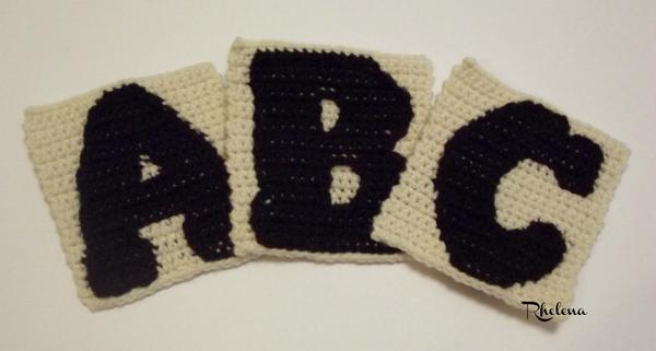 Alphabet Tapestry Blocks ~ FREE Crochet Patterns