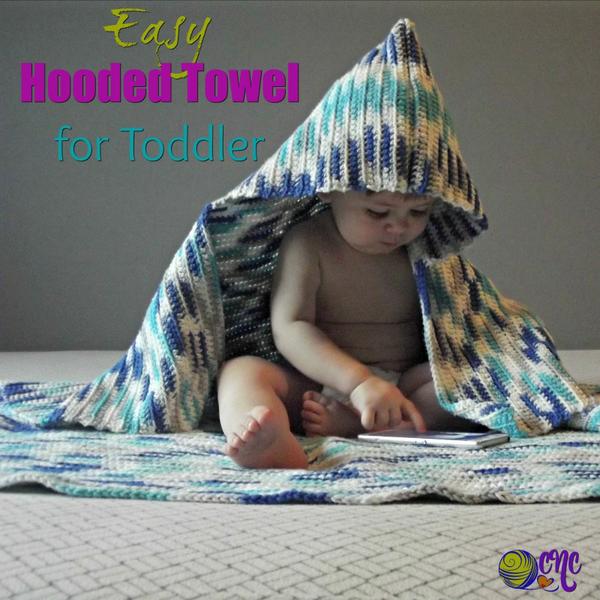 Easy Hooded Towel for Toddler