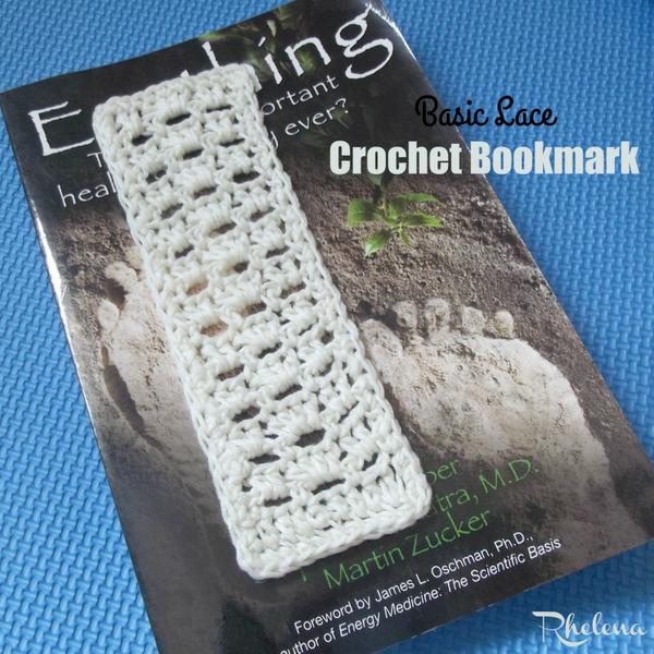 Basic Lace Crochet Bookmark ~ FREE Crochet Pattern