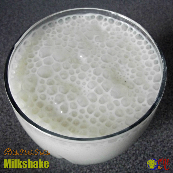 Banana Milkshake Recipe