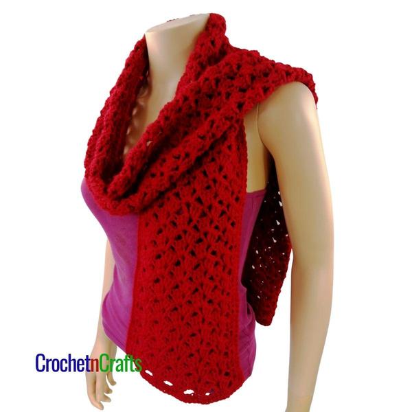 Quick and Easy Crochet Scarf