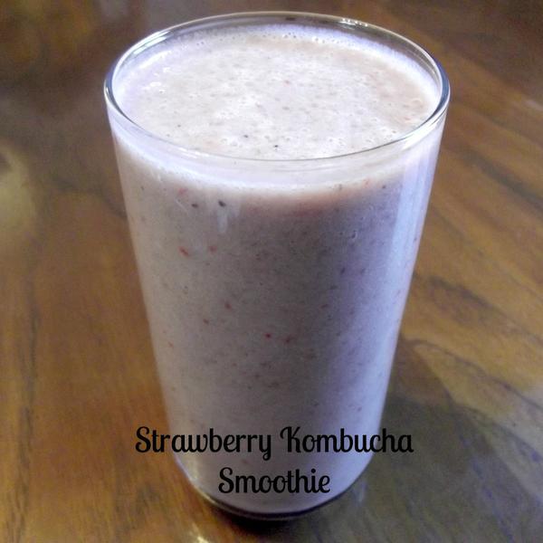 Strawberry Kombucha Smoothie Recipe