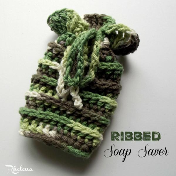 Ribbed Soap Saver ~ FREE Crochet Pattern