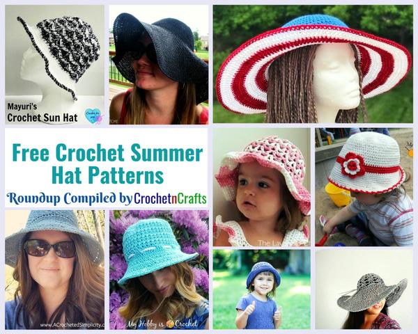Free Crochet Summer Hat Patterns