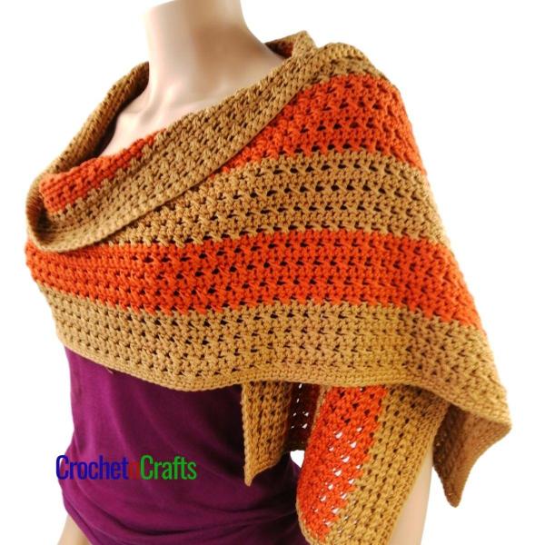 Crochet Fall Wrap