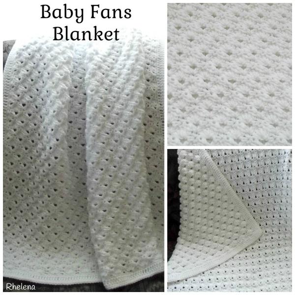 Baby Fans Blanket ~ FREE Crochet Pattern
