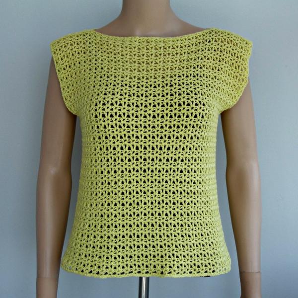 V-Stitch Crochet Top ~ FREE Crochet Pattern