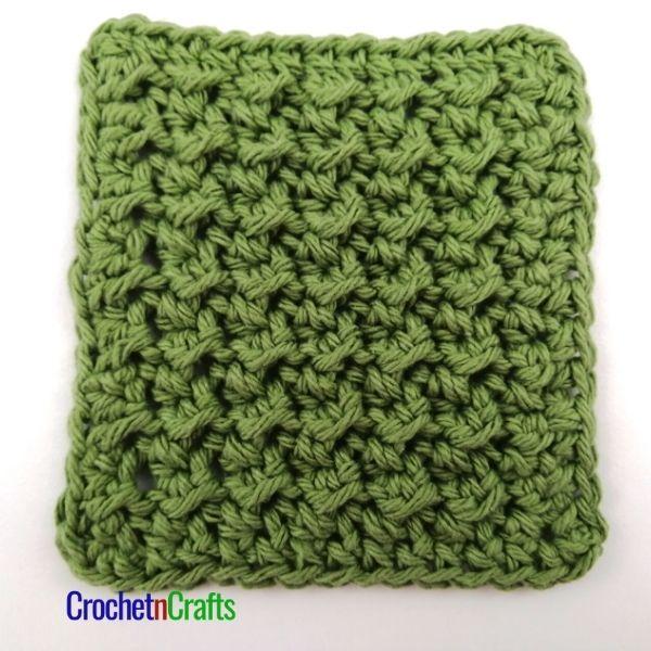 Crunch Stitch Crochet Tutorial