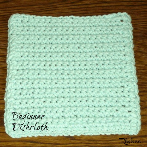 Beginner Dishcloth ~ FREE Crochet Pattern