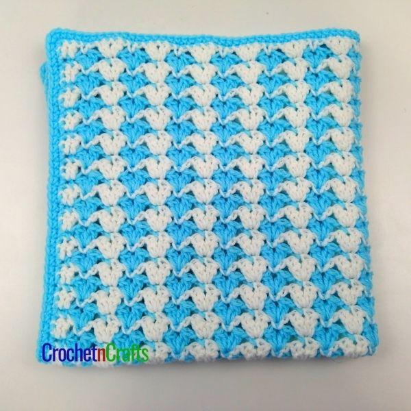 Crochet Preemie Baby Blanket Pattern