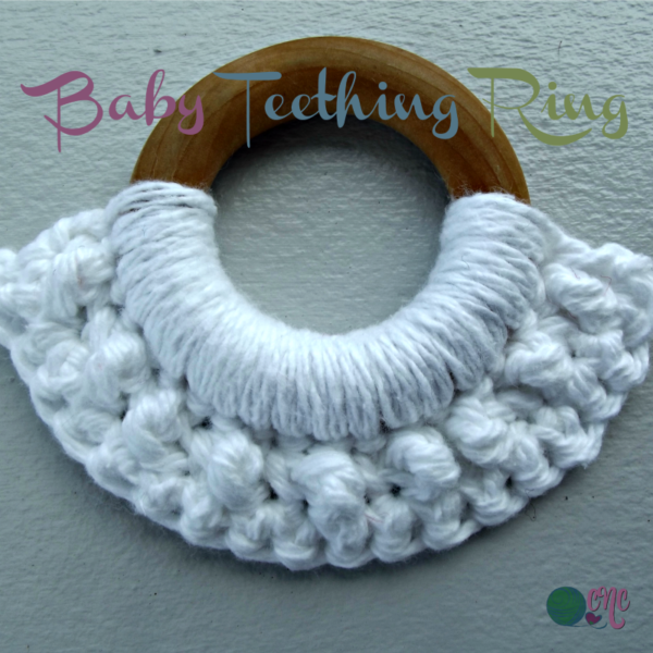 Baby Teething Ring ~ FREE Crochet Pattern