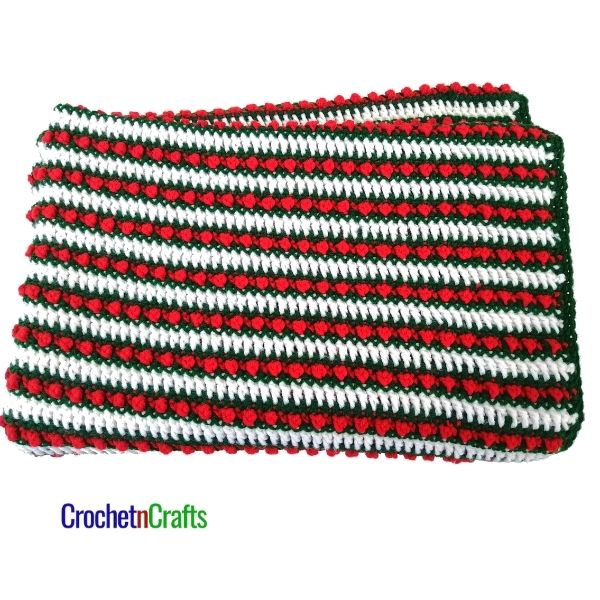 Christmas Crochet Lapghan Pattern