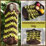 Interlocked Market Bag ~ FREE Crochet Pattern