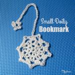 Small Doily Bookmark or Coaster ~ FREE Crochet Pattern