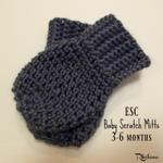 ESC Baby Scratch Mitts ~ FREE Crochet Pattern