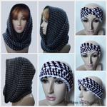 Yin & Yang Infinity Headband/Earwarmer or Cowl - FREE Crochet Pattern
