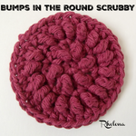 Bumps in the Round Scrubby ~ FREE Crochet Pattern