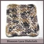 Blossom Lace Dishcloth ~ FREE Crochet Pattern