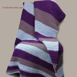 Growing Stripes Super Crochet Throw