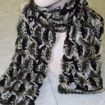 Broomstick Lace Chunky Scarf ~ FREE Crochet Pattern