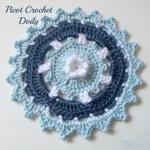 Picot Crochet Doily ~ FREE Crochet Pattern