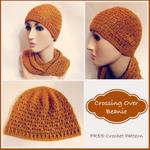 Crossing Over Beanie ~ FREE Crochet Pattern
