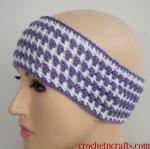 Easy Popcorn Ear Warmer ~ FREE Crochet Pattern