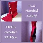 TLC Hooded Scarf - FREE Crochet Pattern